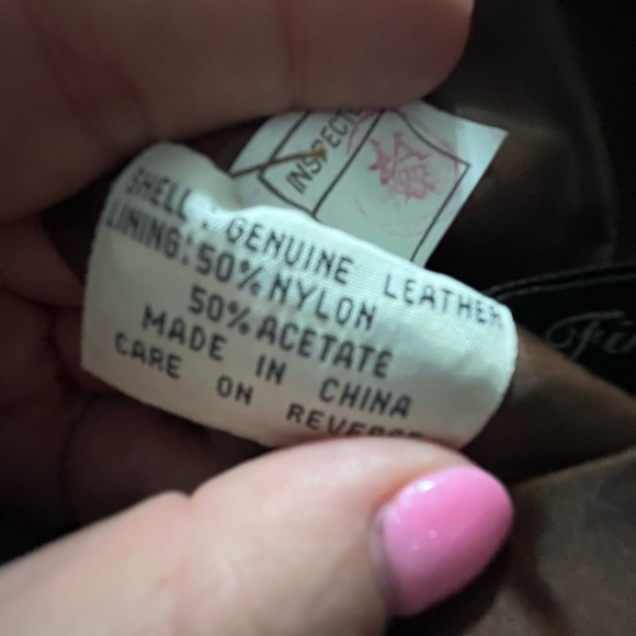 Shafmaster Vintage Leather Vest - Picture 3 of 4